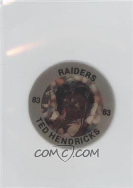 1983 7-Eleven Slurpee Super Star Sports Coins - [Base] #9 - Ted Hendricks