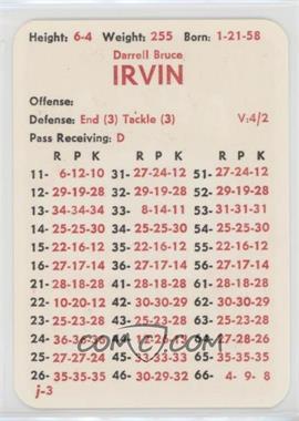 1983 APBA Football 1982 Season - [Base] #_DAIR - Darrell Irvin