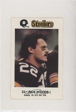 1983 Coca-Cola Pittsburgh Steelers Police - [Base] #_RIWO - Rick Woods