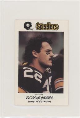 1983 Coca-Cola Pittsburgh Steelers Police - [Base] #_RIWO - Rick Woods [Good to VG‑EX]