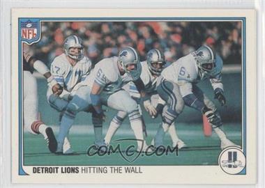 1983 Fleer NFL Team Action - [Base] #17 - Hitting the Wall