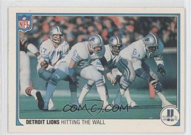1983 Fleer NFL Team Action - [Base] #17 - Hitting the Wall