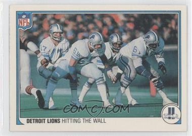 1983 Fleer NFL Team Action - [Base] #17 - Hitting the Wall