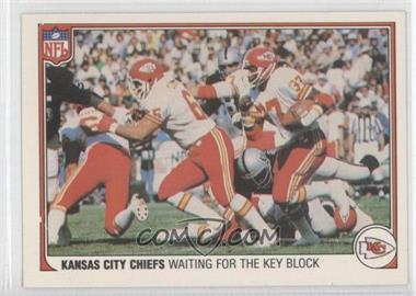 1983 Fleer NFL Team Action - [Base] #23 - Waiting for the Key Block