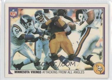 1983 Fleer NFL Team Action - [Base] #32 - Attacking From All Angles