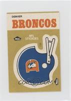 Denver Broncos (Helmet)