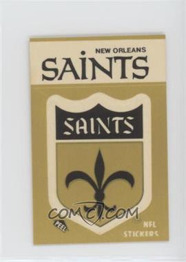 1983 Fleer Teams in Action - Team Schedule Stickers #_NEOS.1 - New Orleans Saints (Logo)