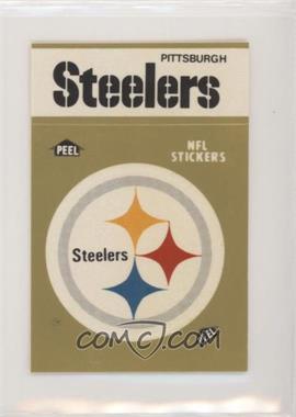 1983 Fleer Teams in Action - Team Schedule Stickers #_PIST.1 - Pittsburgh Steelers (Logo)