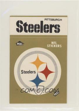 1983 Fleer Teams in Action - Team Schedule Stickers #_PIST.1 - Pittsburgh Steelers (Logo)