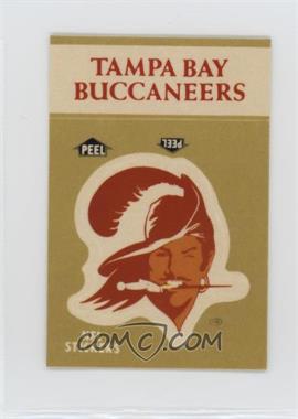 1983 Fleer Teams in Action - Team Schedule Stickers #_TABB.1 - Tampa Bay Buccaneers (Logo)