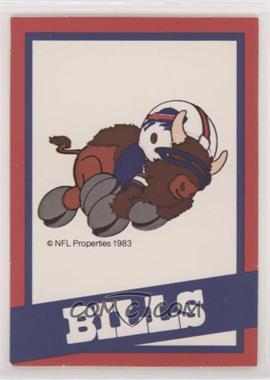 1983 NFL Properties Huddles Character Team Cards - [Base] #_BUBI - Buffalo Bills