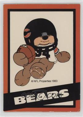 1983 NFL Properties Huddles Character Team Cards - [Base] #_CHBE - Chicago Bears