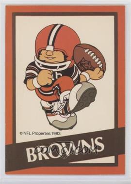 1983 NFL Properties Huddles Character Team Cards - [Base] #_CLBR - Cleveland Browns [EX to NM]