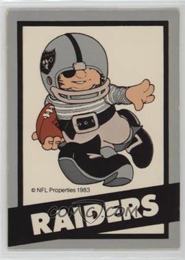 1983 NFL Properties Huddles Character Team Cards - [Base] #_LOAR.1 - Los Angeles Raiders