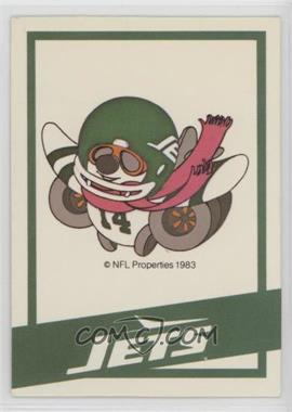 1983 NFL Properties Huddles Character Team Cards - [Base] #_NEYJ - New York Jets [Noted]