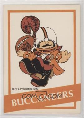 1983 NFL Properties Huddles Character Team Cards - [Base] #_TABB - Tampa Bay Buccaneers [EX to NM]