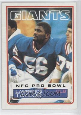 1983 Topps - [Base] #133 - Lawrence Taylor