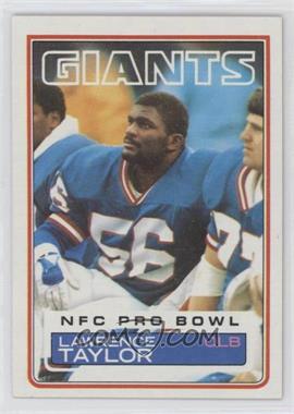 1983 Topps - [Base] #133 - Lawrence Taylor