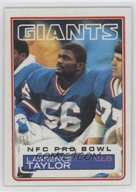 1983 Topps - [Base] #133 - Lawrence Taylor