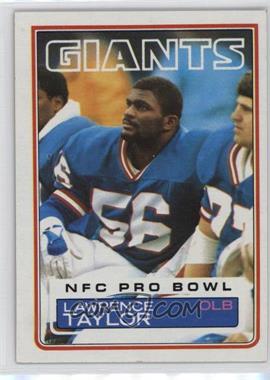 1983 Topps - [Base] #133 - Lawrence Taylor