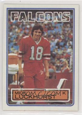 1983 Topps - [Base] #22 - Mick Luckhurst