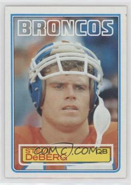 1983 Topps - [Base] #261 - Steve DeBerg