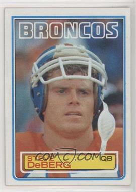 1983 Topps - [Base] #261 - Steve DeBerg