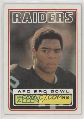1983 Topps - [Base] #294 - Marcus Allen [EX to NM]