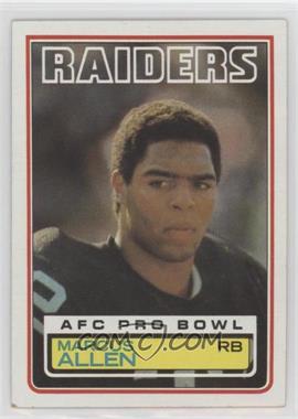1983 Topps - [Base] #294 - Marcus Allen [EX to NM]