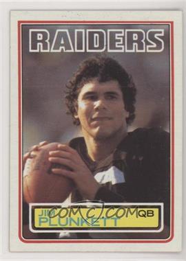 1983 Topps - [Base] #307 - Jim Plunkett