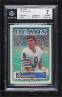 Jim McMahon [BGS 7 NEAR MINT]