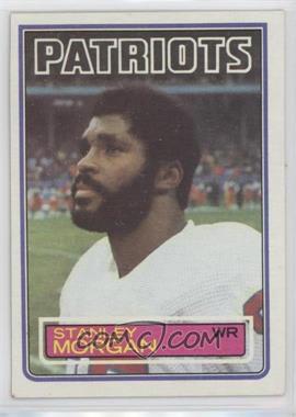 1983 Topps - [Base] #334.1 - Stanley Morgan (Inside Linebacker On Back Of Card)