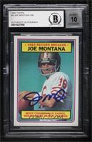 Joe Montana [BAS Certified BAS Encased]