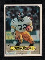 Franco Harris [JSA Certified COA Sticker]