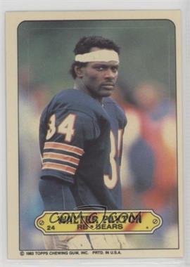 1983 Topps - Stickers #24 - Walter Payton