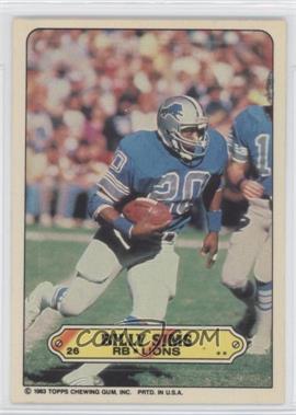 1983 Topps - Stickers #26 - Billy Sims