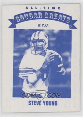 1984 BYU All-time Cougar Greats - [Base] #1 - Steve Young
