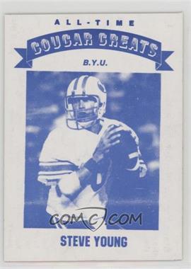 1984 BYU All-time Cougar Greats - [Base] #1 - Steve Young