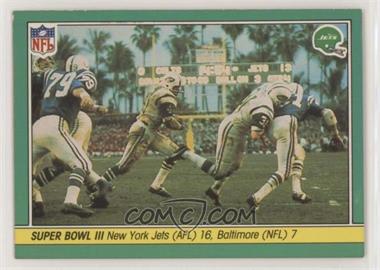 1984 Fleer Teams in Action - [Base] #59 - Super Bowl III