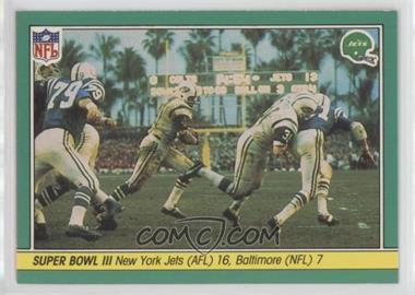 1984 Fleer Teams in Action - [Base] #59 - Super Bowl III