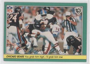 1984 Fleer Teams in Action - [Base] #8 - Chicago Bears Team