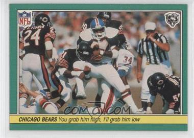 1984 Fleer Teams in Action - [Base] #8 - Chicago Bears Team