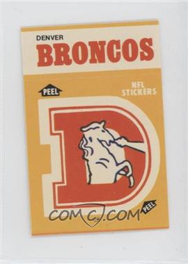 1984 Fleer Teams in Action - Stickers #DEN.2 - Denver Broncos (Logo)