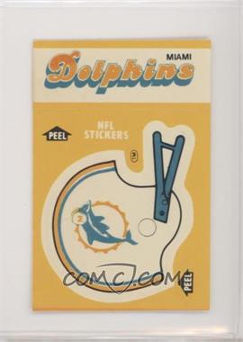 1984 Fleer Teams in Action - Stickers #MIA.2 - Miami Dolphins (Helmet)