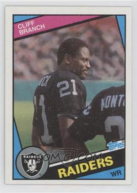 1984 Topps - [Base] #104 - Cliff Branch