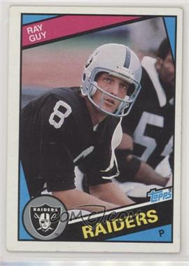 1984 Topps - [Base] #107 - Ray Guy [EX to NM]