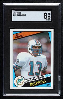 1984 Topps - [Base] #123 - Dan Marino [SGC 8 NM/Mt]