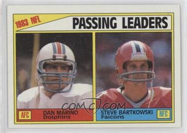 1984 Topps - [Base] #202 - League Leaders - Dan Marino, Steve Bartkowski