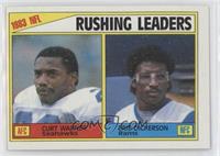 League Leaders - 1983 NFL Rushing Leaders [Good to VG‑EX]