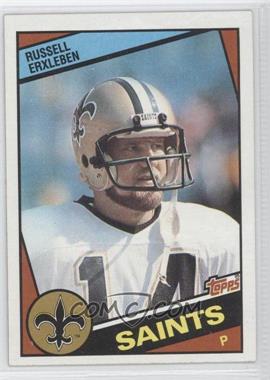 1984 Topps - [Base] #301 - Russell Erxleben